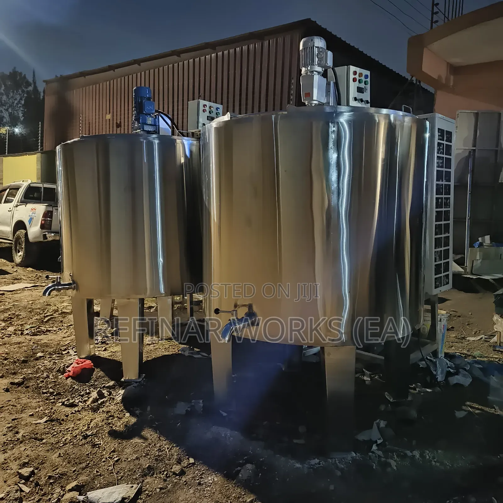 Milk Dairy/Food Processing Equipments Pasteurizer Chiller