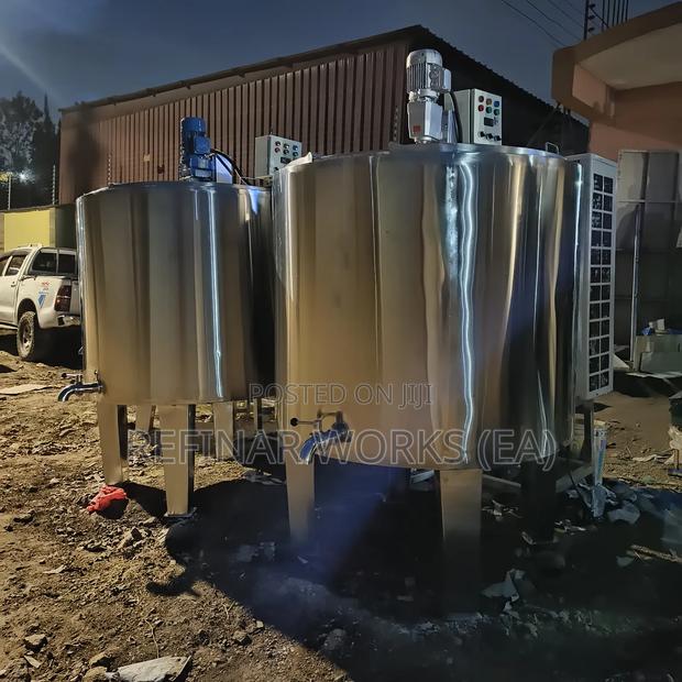 Milk Dairy/Food Processing Equipments Pasteurizer Chiller - thumbnail 5