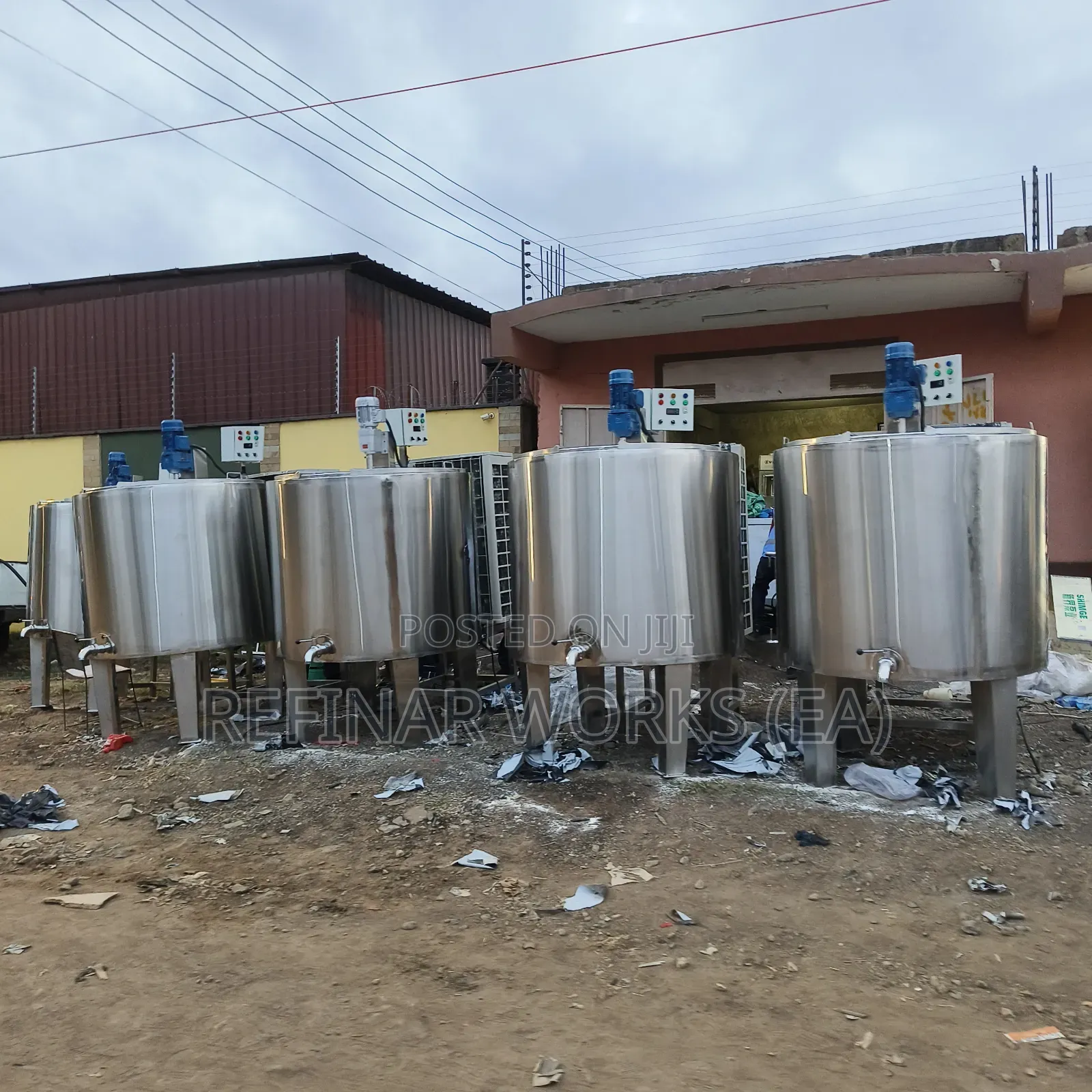 Milk Dairy/Food Processing Equipments Pasteurizer Chiller