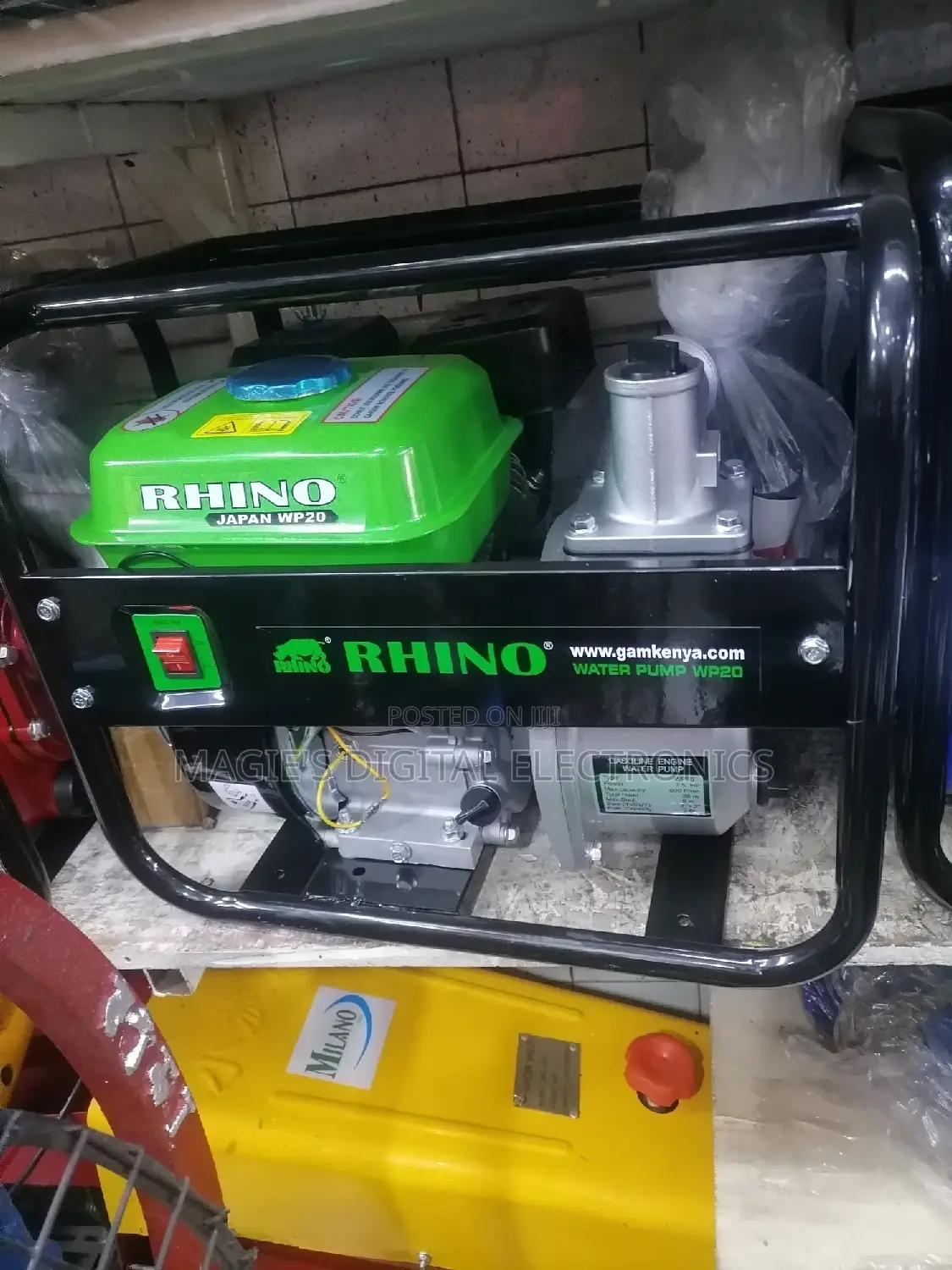 Top Guarantee 2" Rhino Petrol Water Pump