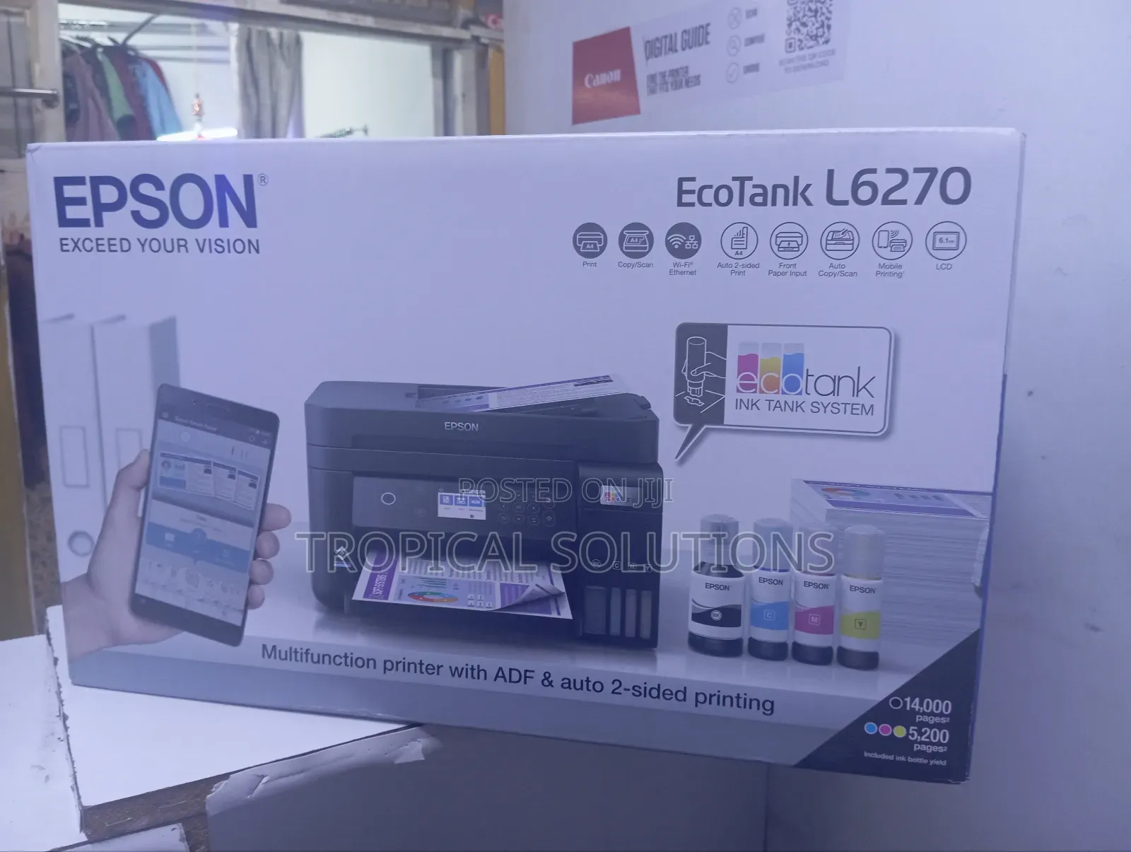 Epson Printer L6270 Printer//Ecotank L6270