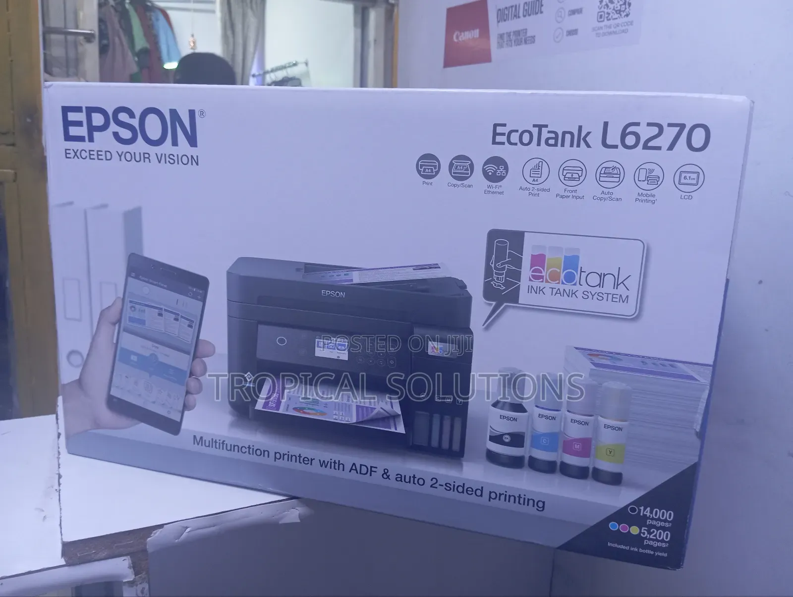 Epson Printer L6270 Printer//Ecotank L6270