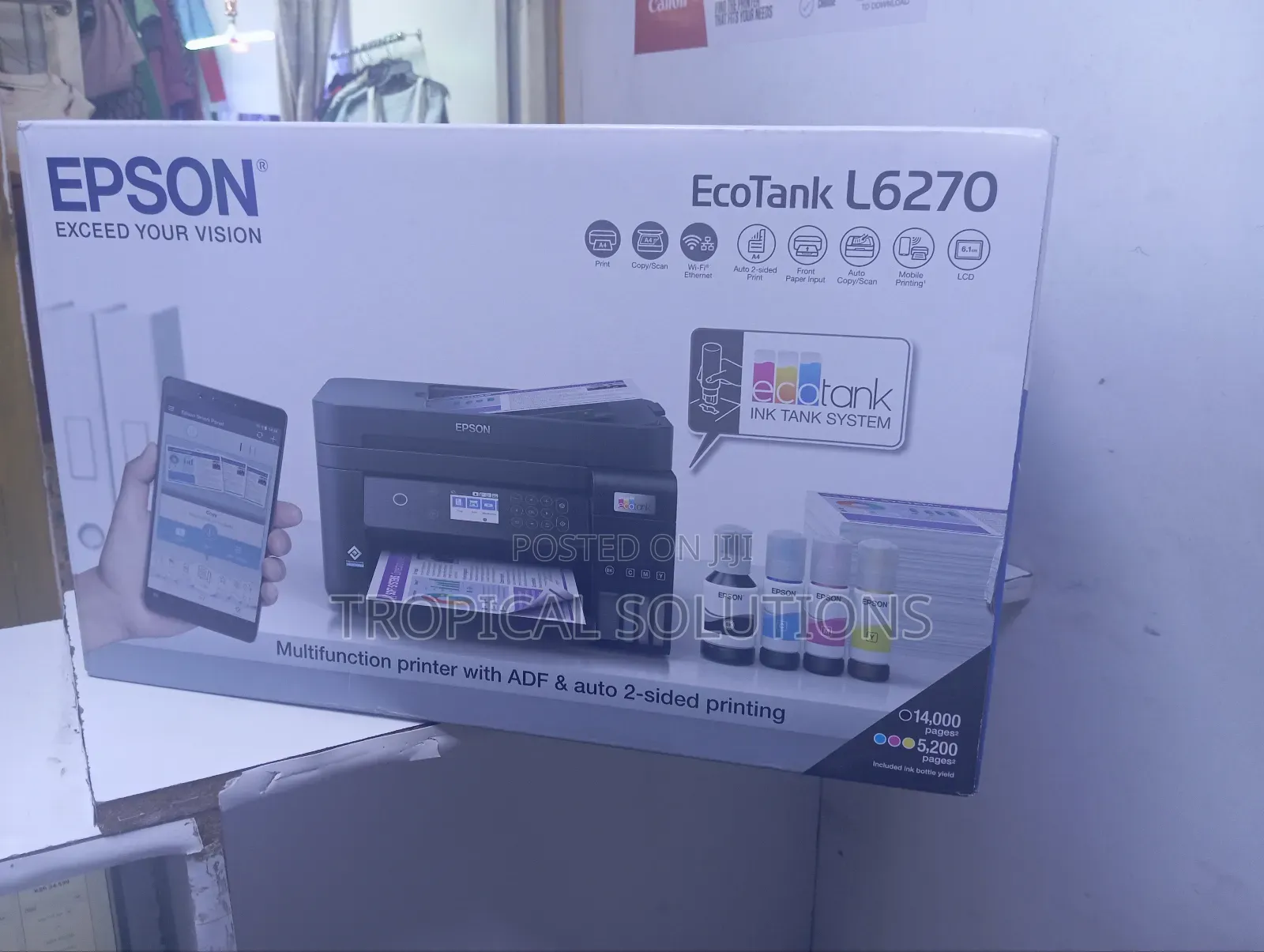 Epson Printer L6270 Printer//Ecotank L6270