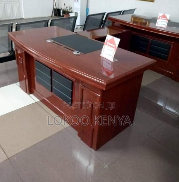 Office Desk: Office Desk With Drawers – 1.6m - thumbnail 2