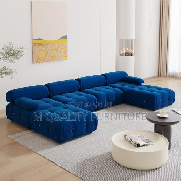 9 Seater U Shaped Bubble Sofa