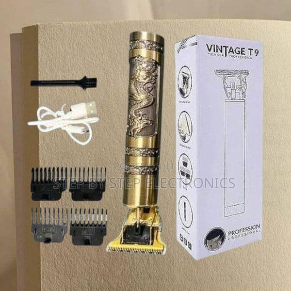 Usb Rechargeable Vintage T9 Hair Clipper Trimmer Shaver