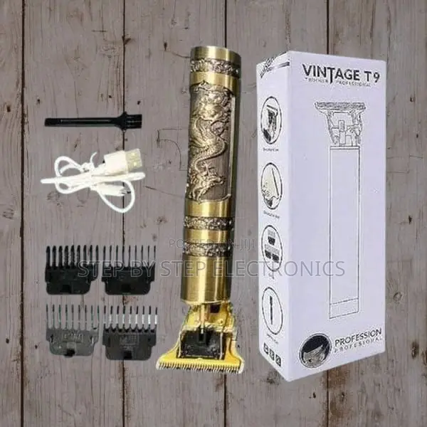 Vintage T9 Hair Clipper Trimmer Shaver With Powerful Motor