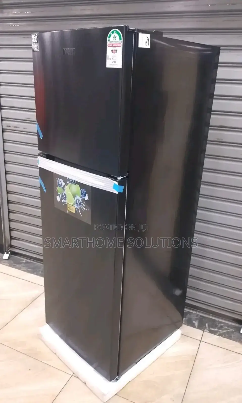 Von Fridge 334l No Frost Fridge 334l With Modern Dark Design