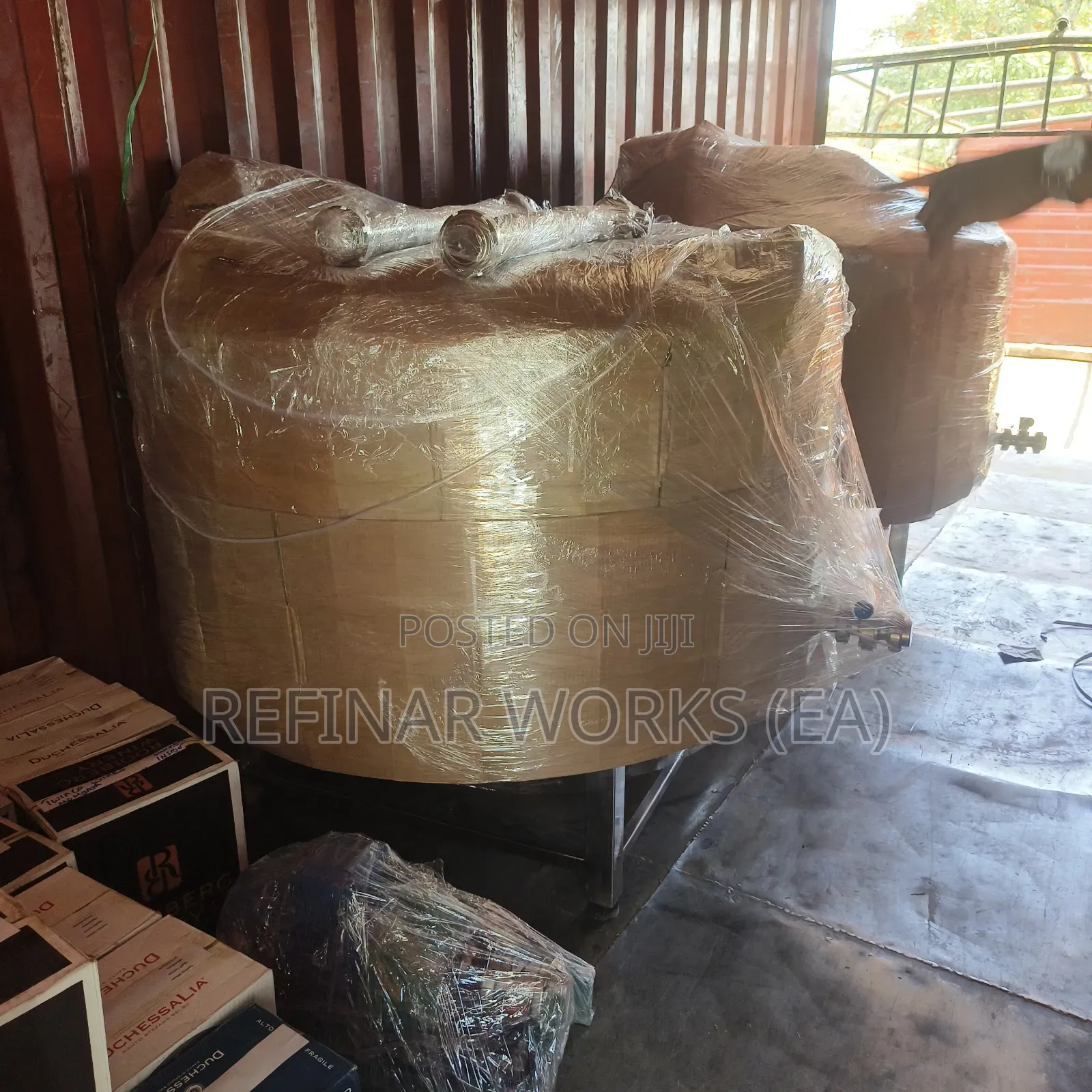 Industrial Milk Pasteurizer - Chiller - Mixing Tanks