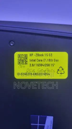 Laptop HP ZBook 15 G3 16GB Intel Core I7 SSD 256GB