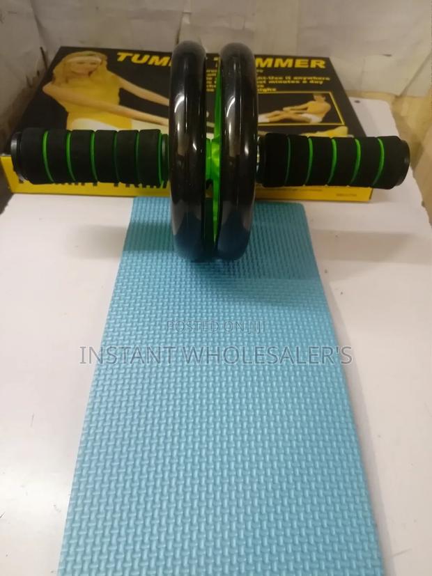 Exercise Rollers+Mini Mat
