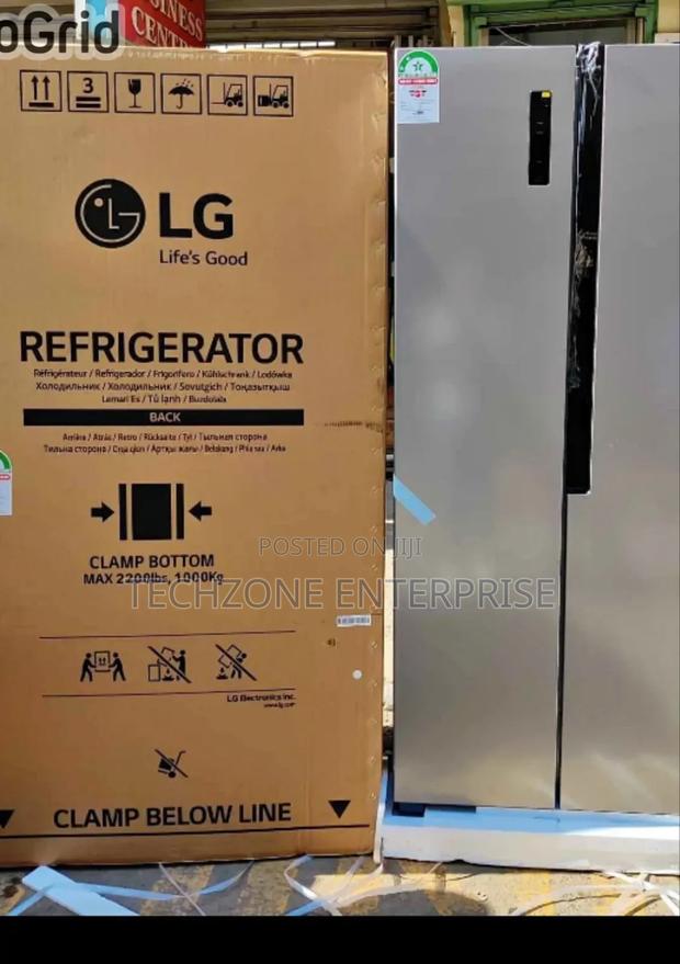 Lg Side by Side 519l No Frost Refrigerator Multi Air Flow - main view