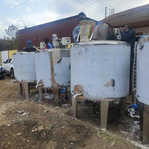 Stainless Steel Holding Tanks, Pasteurizer, Coolers - main view