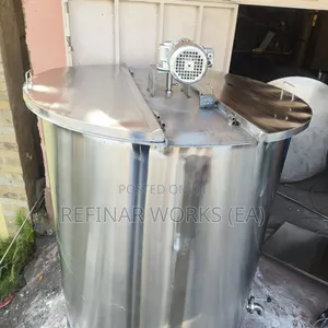 Stainless Steel Holding Tanks, Pasteurizer, Coolers