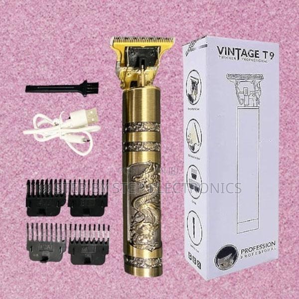 Long-Lasting Battery Vintage T9 Hair Clipper Trimmer Shaver