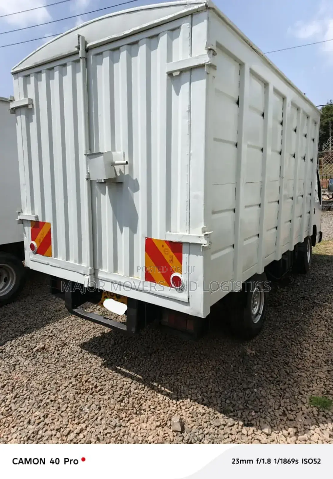 Truck Accessible for Logistic and Delivery Jobs.