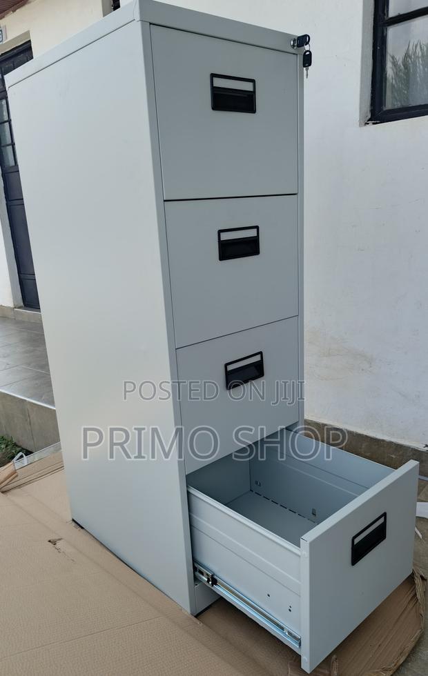 Office Cabinet; Modern Durable Four-Compartment Cabinet - thumbnail 2