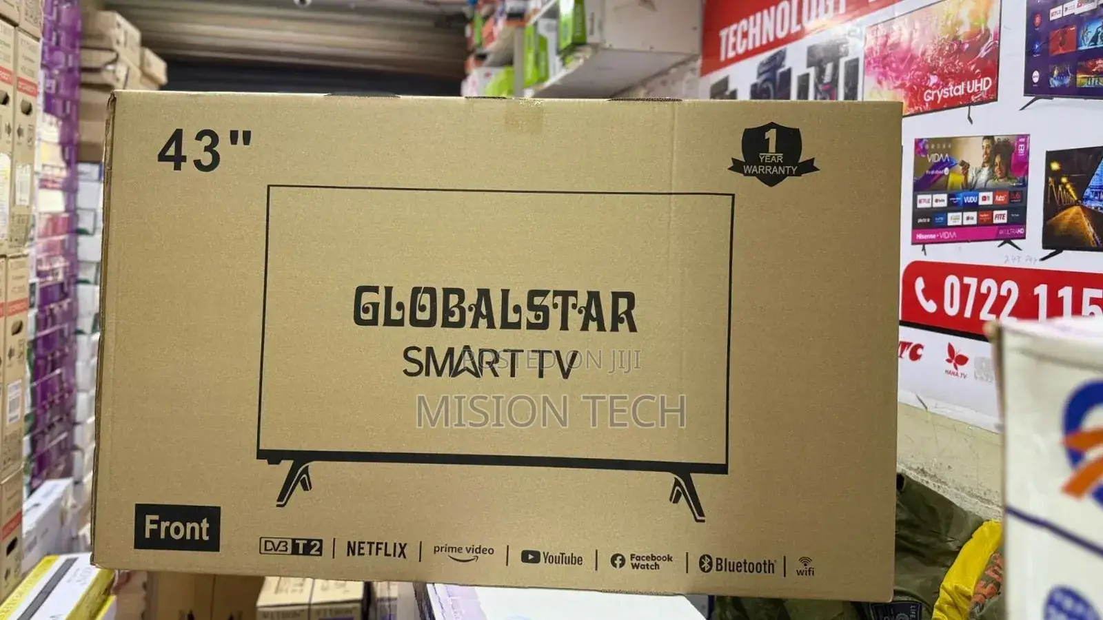 Globalstar 43 Inch Smart Smart Android Digital Tv* 