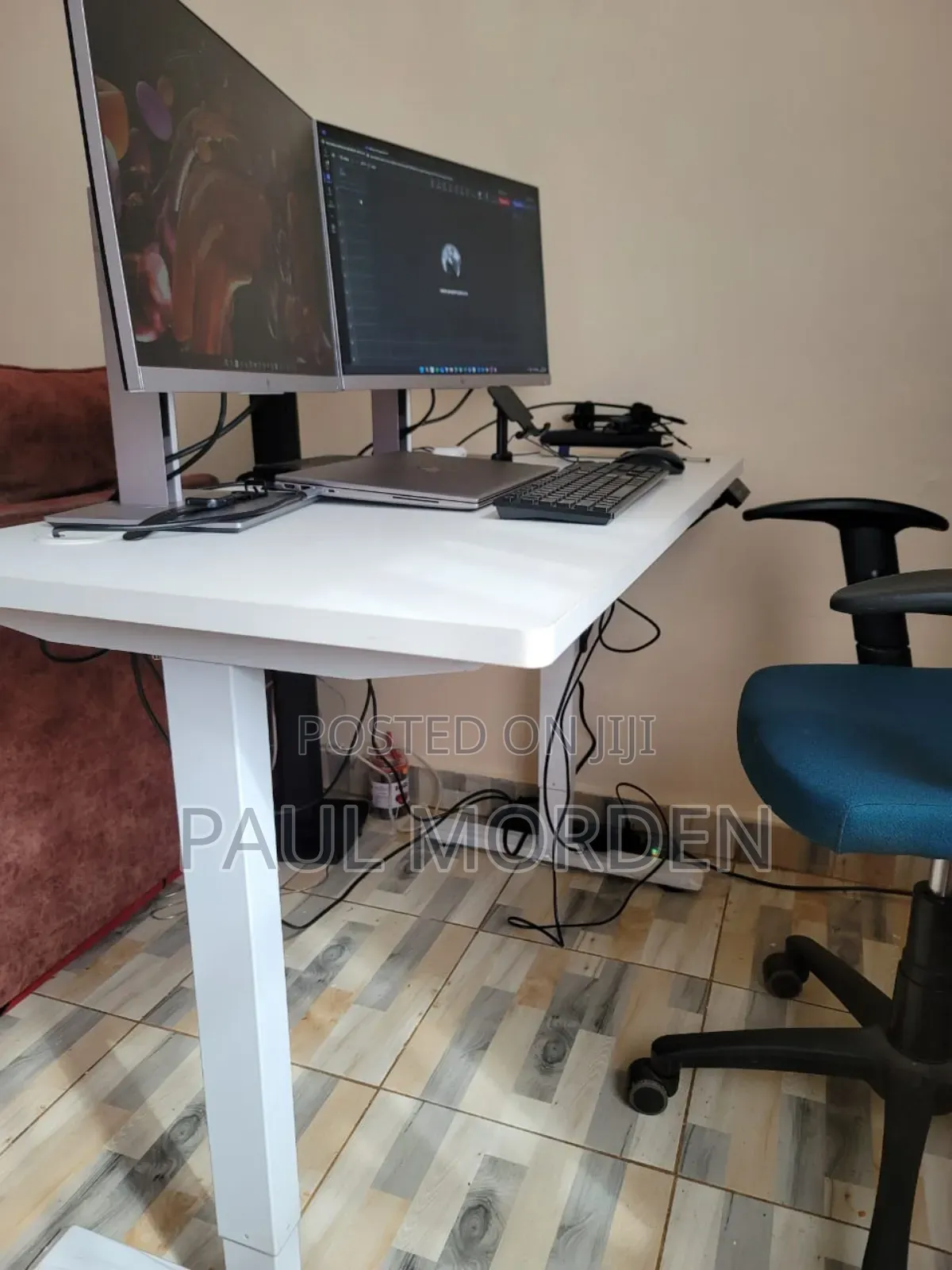 Auto Standing Electric Office Table