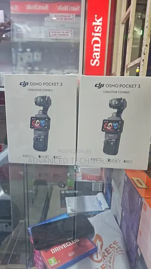 Dji Osmo Pocket 3! Dji Creator Combo Action Camera!