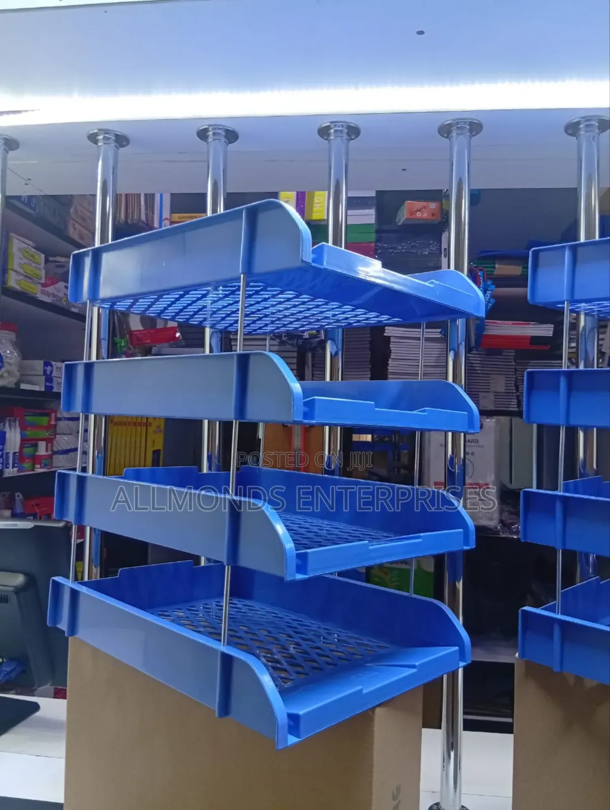 4 Tier Document Tray -Plastic