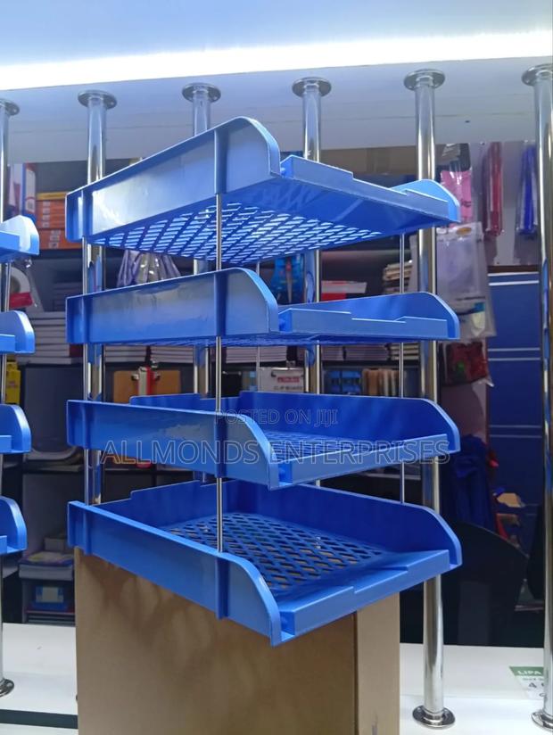 4 Tier Document Tray -Plastic - thumbnail 4
