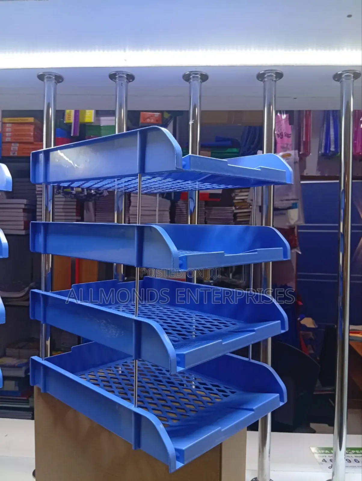 4 Tier Document Tray -Plastic