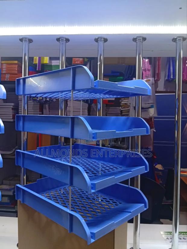 4 Tier Document Tray -Plastic - thumbnail 5