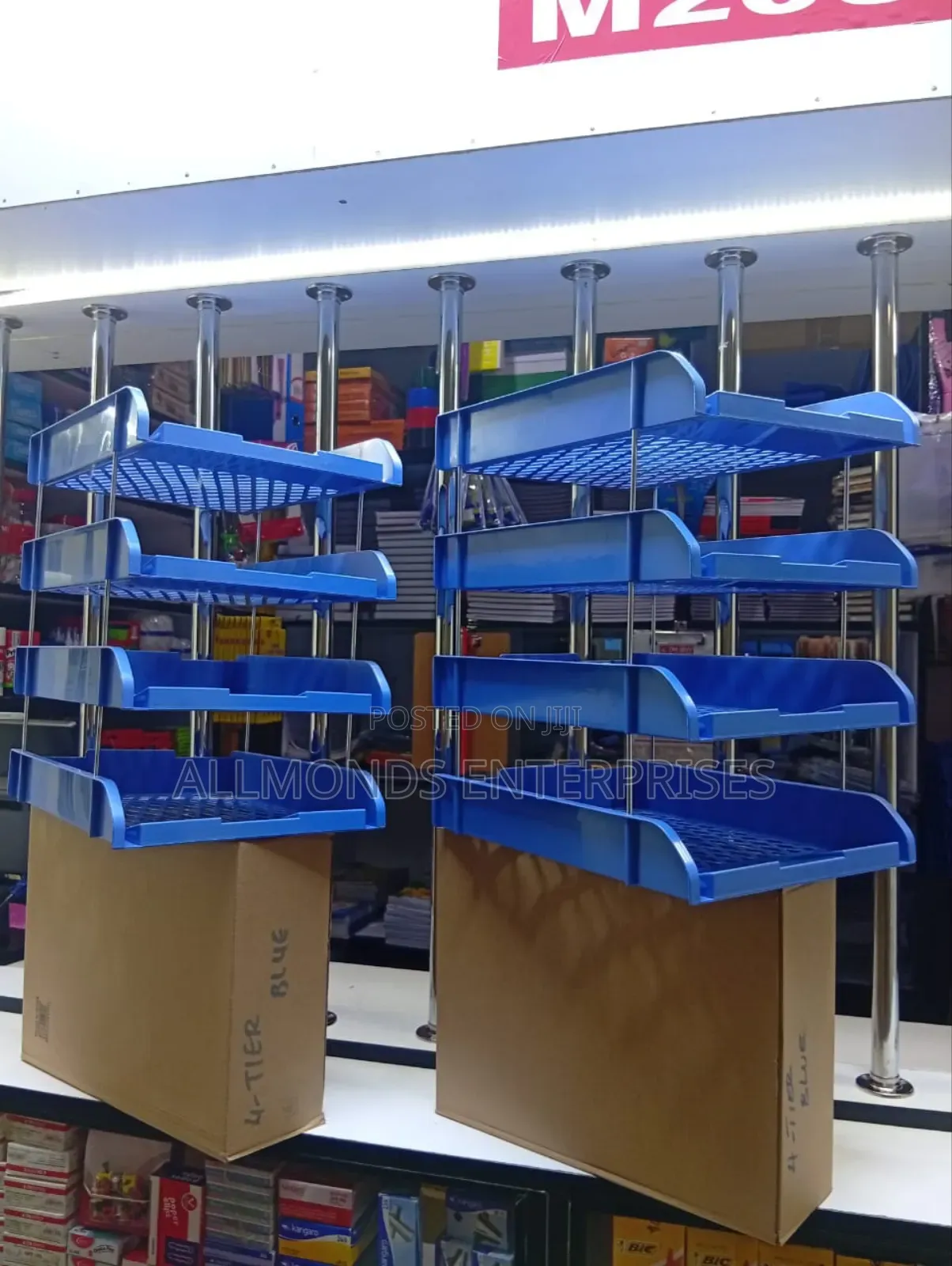 4 Tier Document Tray -Plastic