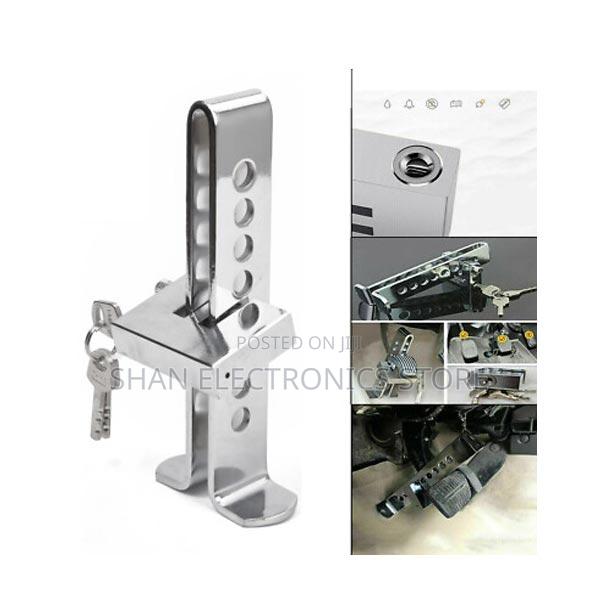 Steel 8 Holes Clutchlock Car Auto Accelerator Brake Rod Lock