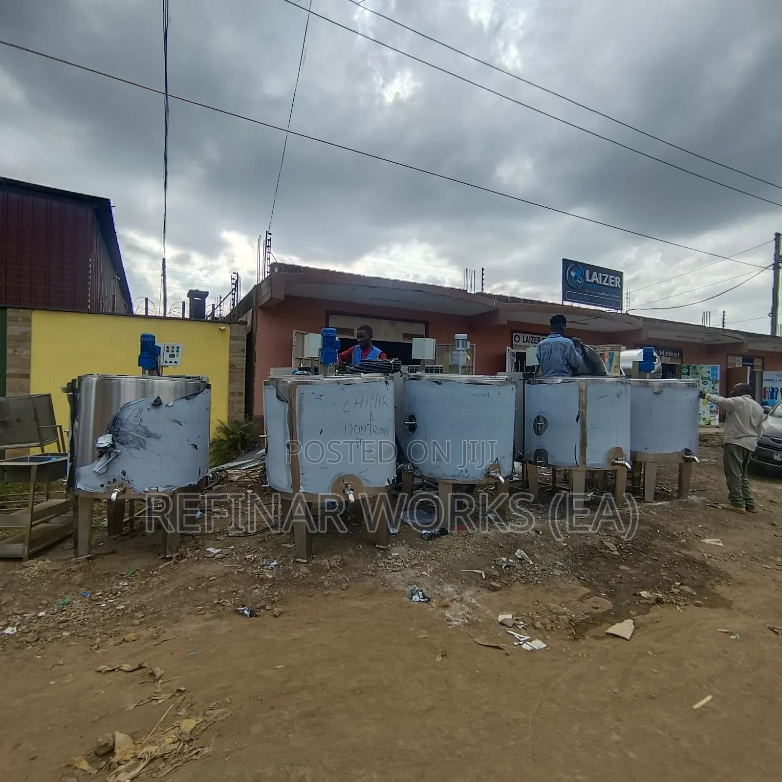 Pasteurization Cooling System for Cooperative Groups