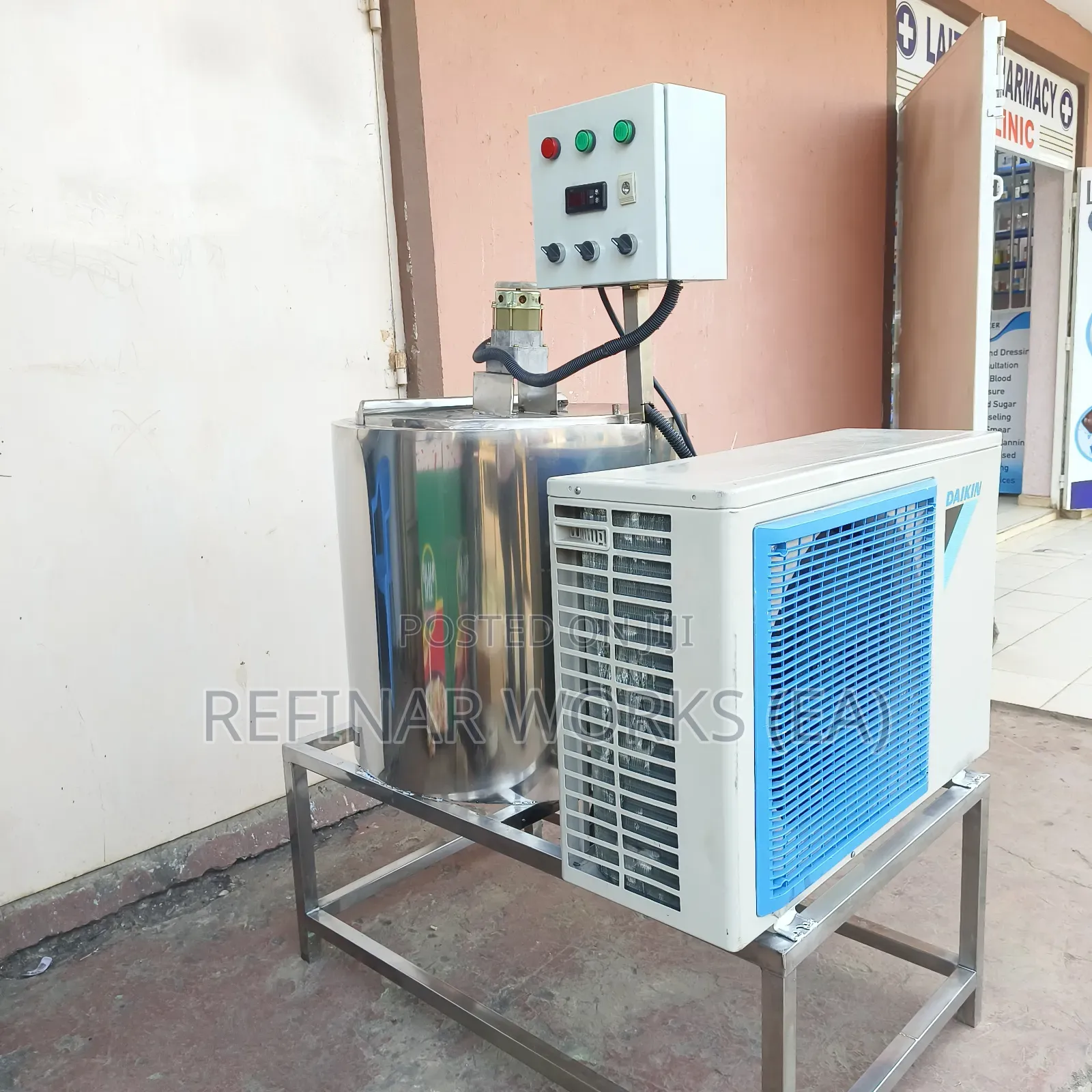 Pasteurization Cooling System for Cooperative Groups