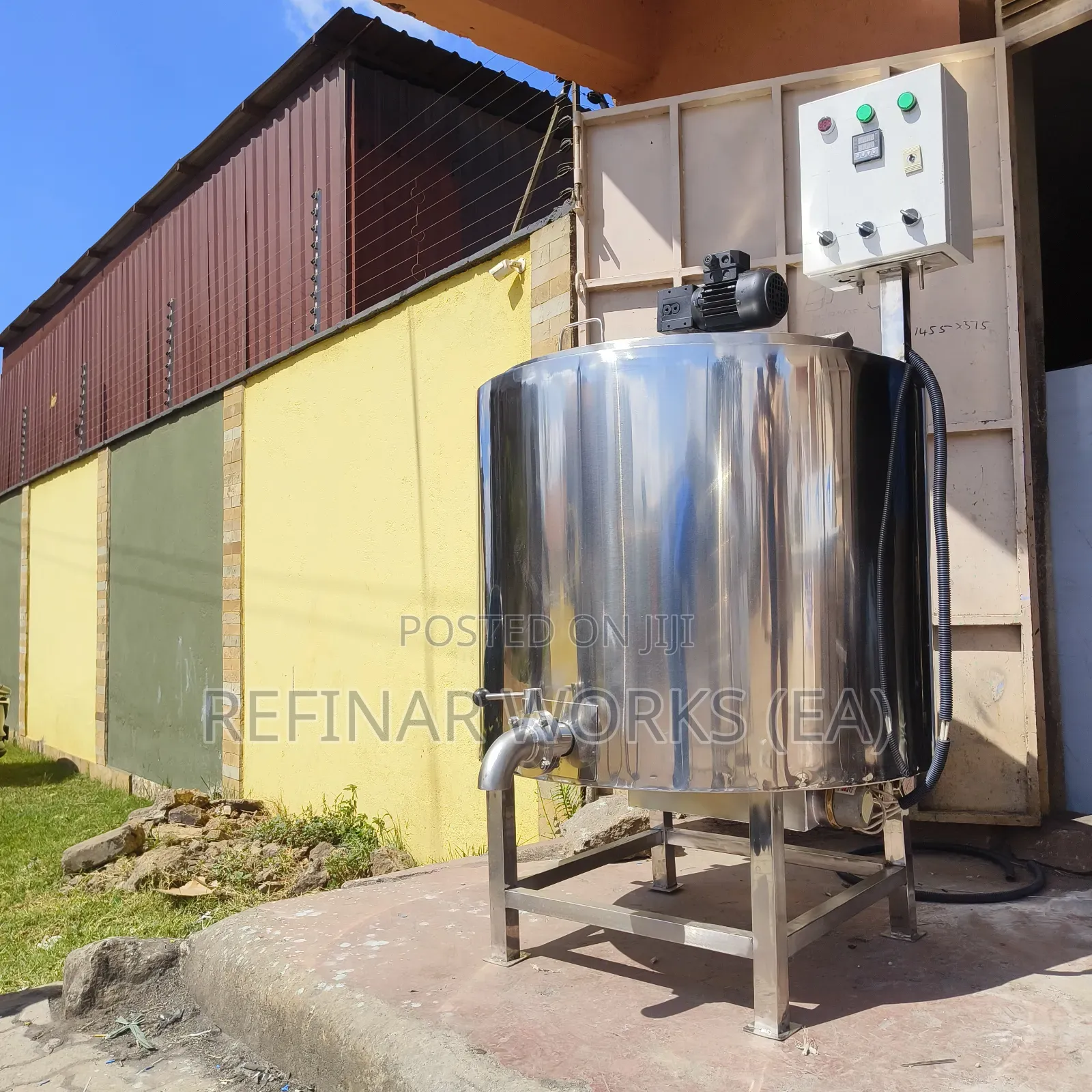 Pasteurization Cooling System for Cooperative Groups