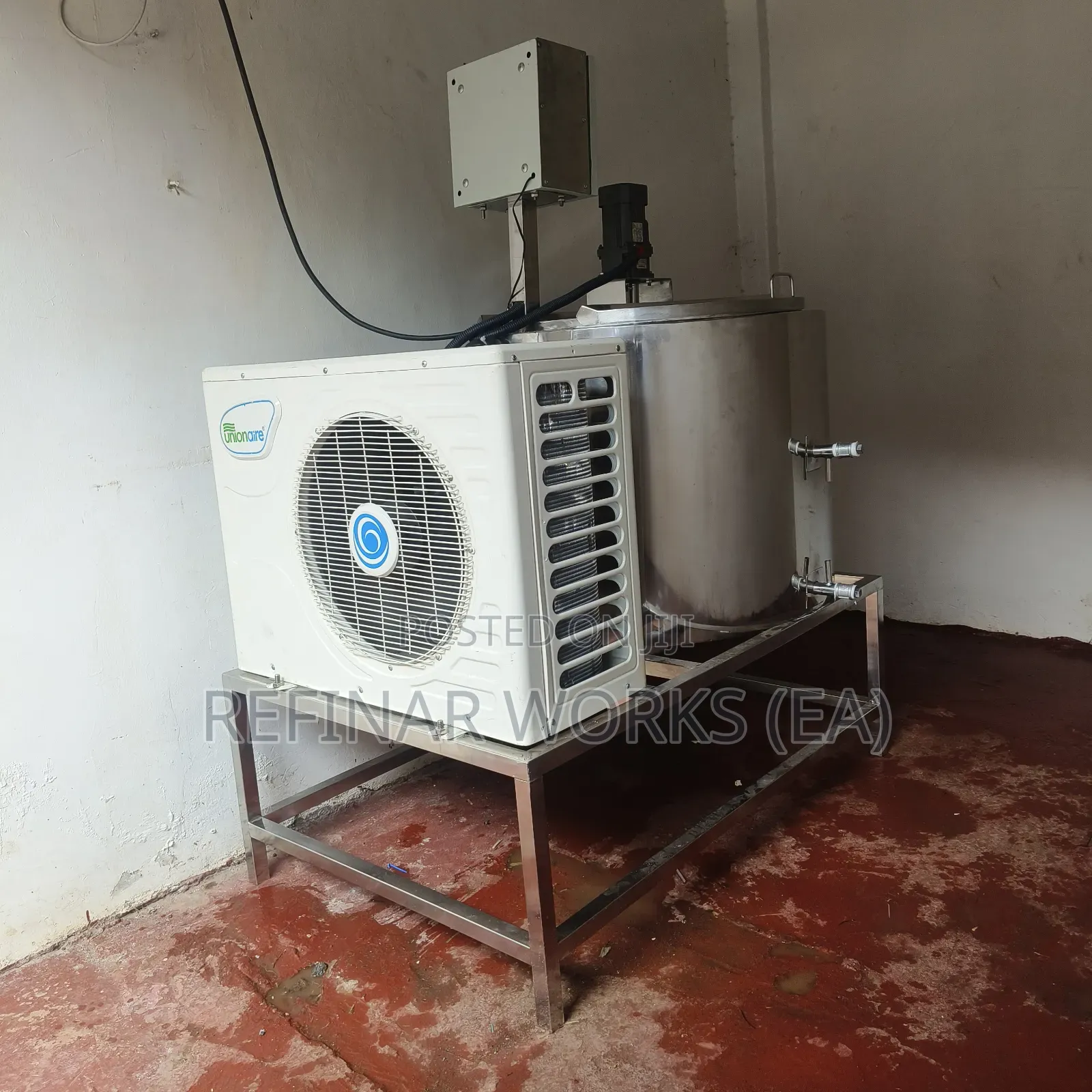 Pasteurization Cooling System for Cooperative Groups