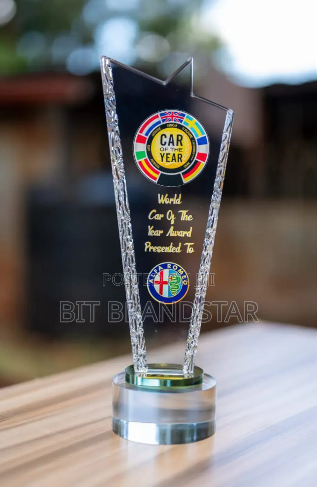 Crystal Awards Branded