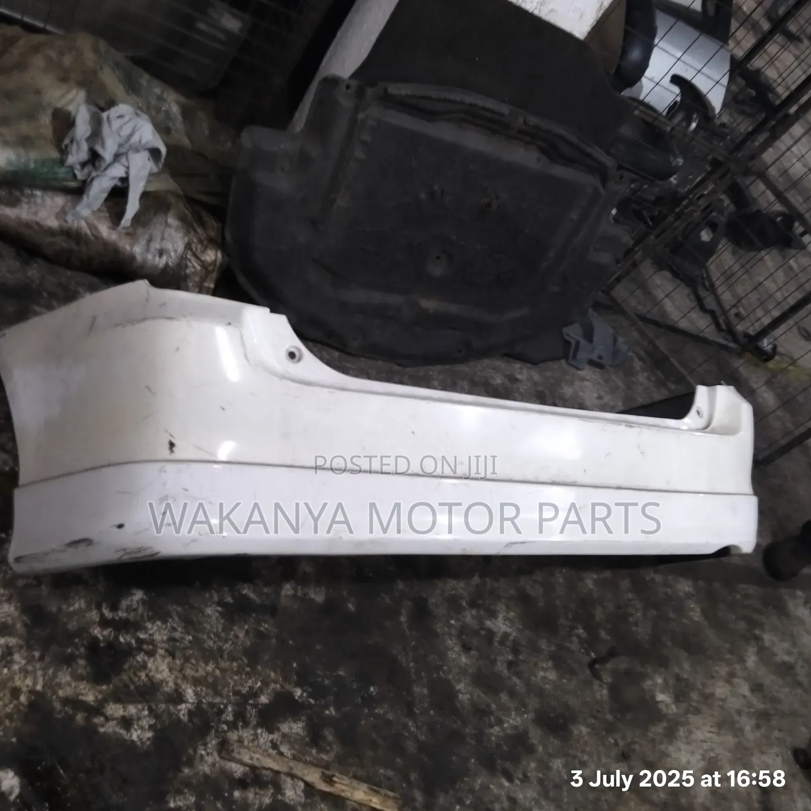 Toyota Fielder 2008 Rear Bumper With Body Kit, Ex Japan