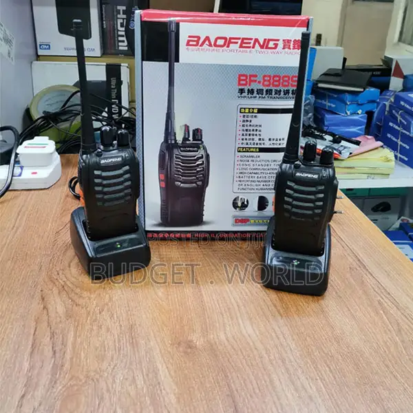 16 Pre-Programmed Channels Two Way Radio 888s Walkie Talkies