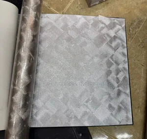 Silver Metallic Wallpaper
