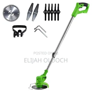 Cordless Electric Lawn Mower Foldable Adjustable Trimmer