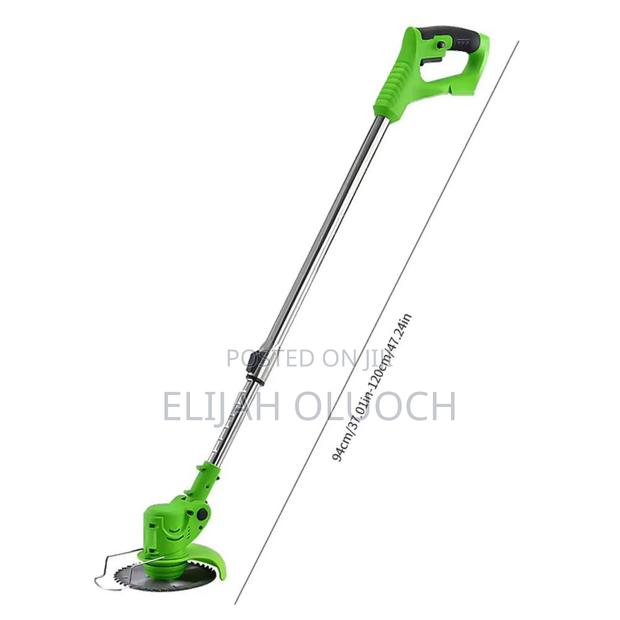 Cordless Electric Lawn Mower Foldable Adjustable Trimmer - thumbnail 5