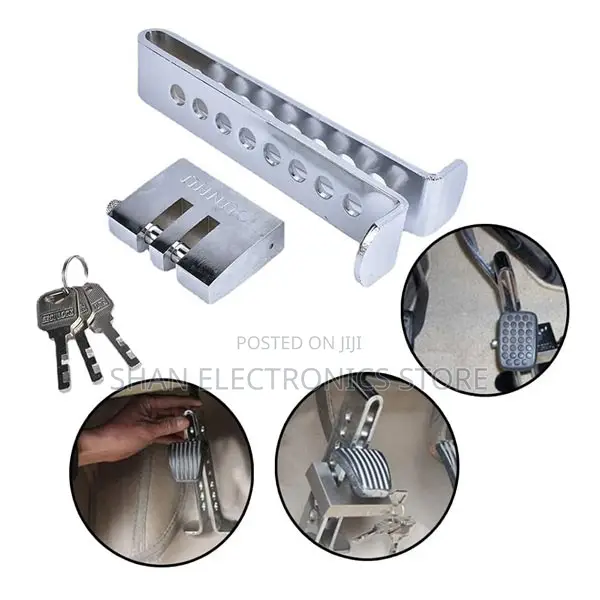 Universal Car Clutch Lock Anti-Theft L Car Foot Pedal Lock