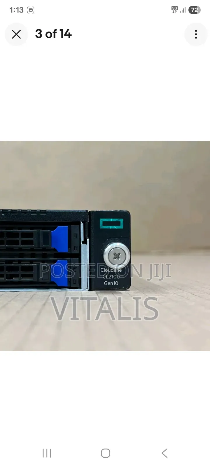 New Server HP ProLiant DL 64GB Intel Xeon SSD 1.5T