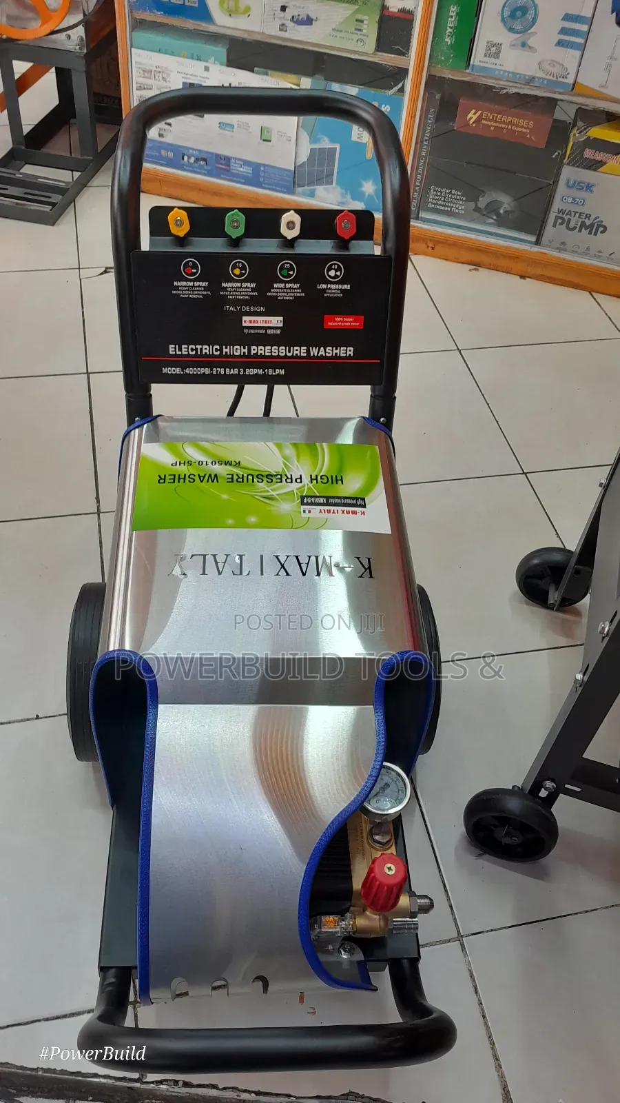 Kmax 4000psi Heavy-duty Carwash Machine