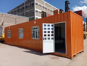 40ft Container Office in Beautiful Orange.