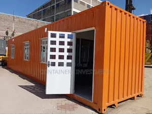 40ft Container Office in Beautiful Orange.