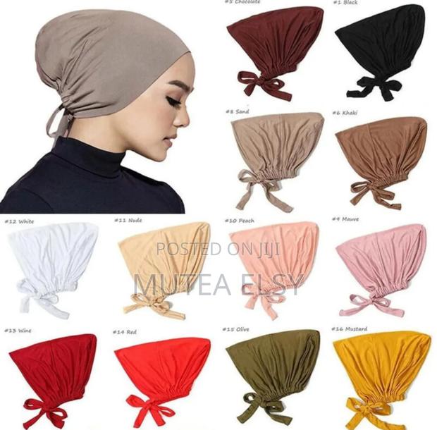 Pink,White,Black,Red,Maroon Green Adjustable Hair Cover - main view
