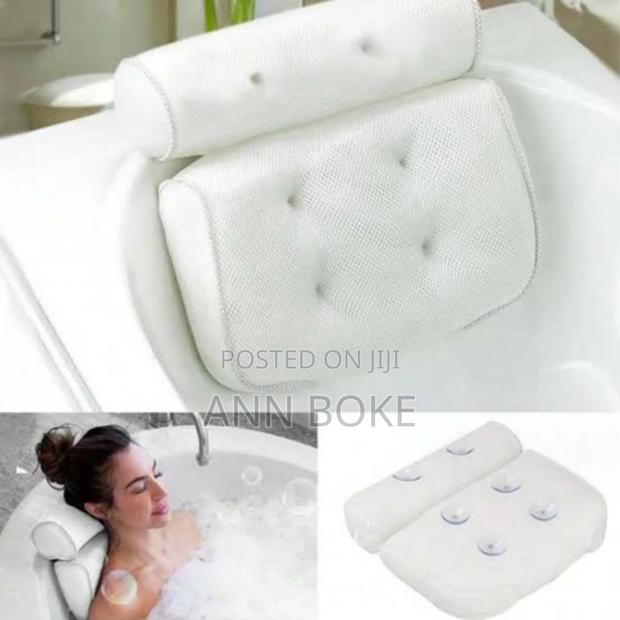 *Bath Tub Bath Pillow Size 37x35x10cm 6 Silicone Suction Cup - thumbnail 4