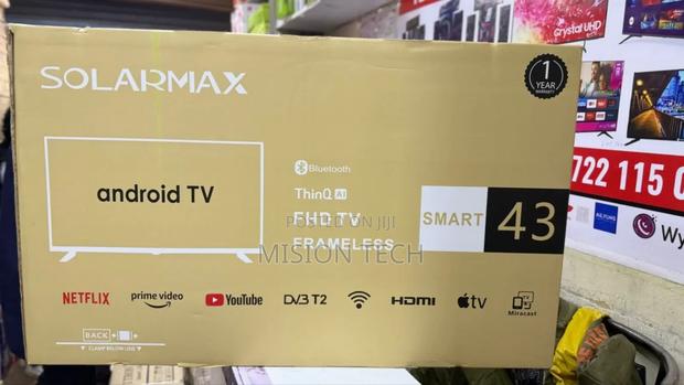 Solarmax 43inches Smart Android Digital Tv,Bluetooth Enabled - main view