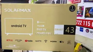 Solarmax 43inches Smart Android Digital Tv,Bluetooth Enabled