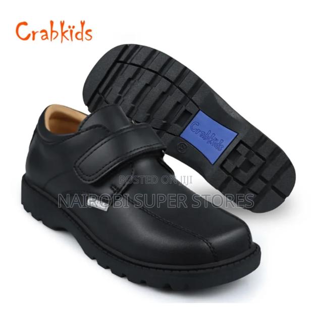 Crabkids Leather School Shoes for Boys and Girls Affordable